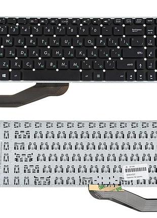 Клавіатура для ноутбука asus (x540 series) rus, black, без фрейма