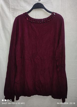 Светр джемпер із камінчиками l,xl 9