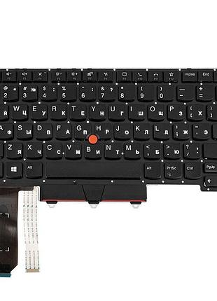Клавіатура для ноутбука lenovo (thinkpad: e14 gen 3) rus, black, без фрейму