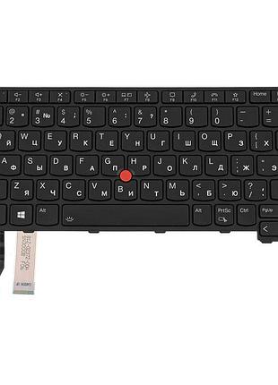 Клавіатура для ноутбука lenovo (thinkpad: x13 gen 3) rus, black, підсвічування клавіш