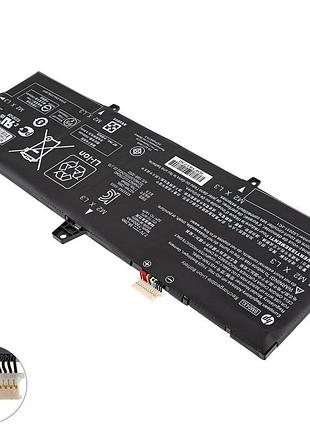 Оригинальная батарея для ноутбука hp bm04xl (elitebook x360 1030 g3, 1030 g4) 7.7v 7300mah 56wh black