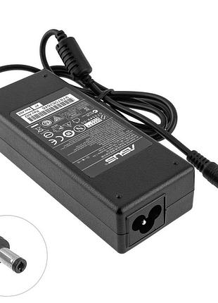 Блок питания для ноутбука asus 19v, 4.74a, 90w, 5.5*2.5мм, 3 hole, прямой разъём, black