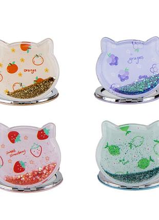 Косметическое зеркальце "glitter", 7,5 см elisey