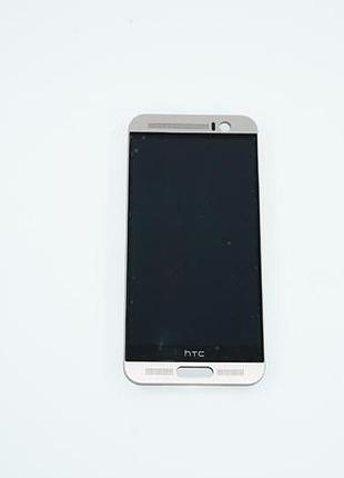 Дисплей для смартфона (телефона) htc one m9 plus, (в сборе с тачскрином)(с рамкой), silver