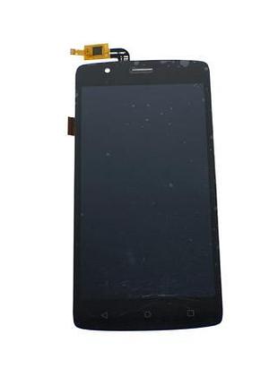 Дисплей для смартфона (телефона) fly fs506, cirrus 3, black (в сборе с тачскрином)(без рамки)
