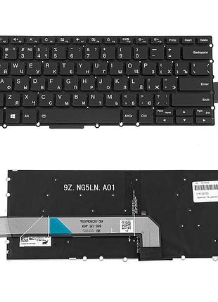 Клавиатура для ноутбука lenovo (14w gen 2) rus, black, без фрейма, подсветка клавиш (оригинал)