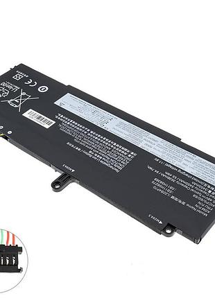 Батарея для ноутбука lenovo l22c4p70 (thinkpad x13 g4 t, x13 gen 4) 15.48v 3530mah 53.4wh black
