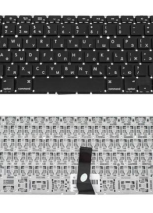 Клавіатура для ноутбука apple (macbook air: a1369, a1466 (2011-2017)) rus, black, small enter