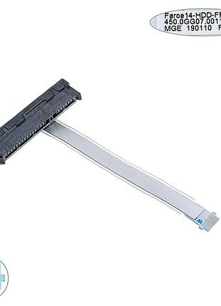 Шлейф hdd для ноутбука нр (14-dh, 14m-dh, tpn-c131) 450.0gg07.0011