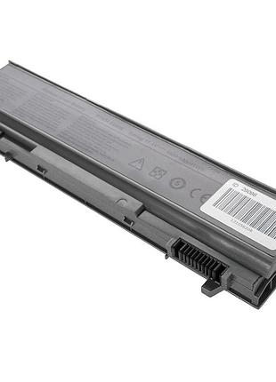 Батарея для ноутбука dell pt434 (latitude: e6400, e6500, e6510, precision: m2400, m4400, m4500, m6400, m6500) 11.1v 4400mah grey