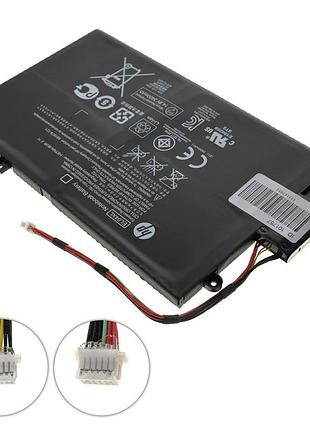 Оригінальна батарея для ноутбука hp el04xl (envy: 4-1000, 4-1100, 4-1200, sleekbook: 4t-1000 series) 14.8v 3400mah 52wh black