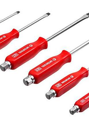 Набор ударных отверток intertool 6 шт. (ht-0403) 3