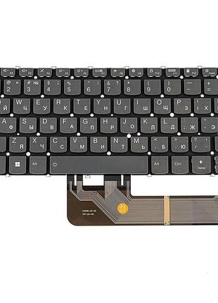 Клавіатура для ноутбука lenovo (ideapad: 5-14 seires), rus, onyx black, без фрейму