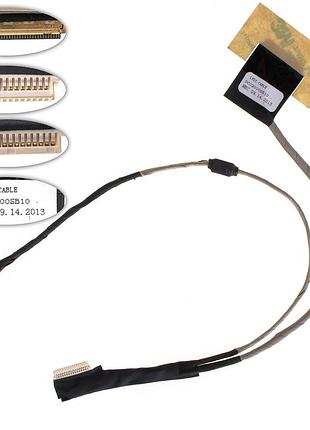 Шлейф матриці для ноутбука acer (one: d250), led, роз'єм під камеру, мікрофон(великий роз'єм 6мм) (dc02000sb100)
