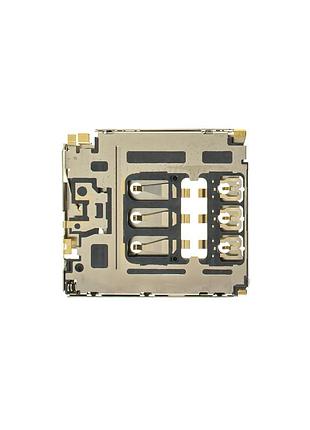 Роз'єм sim-карти для sony d2302 xperia m2 dual, d2303, t3, m50w, lenovo tablet
