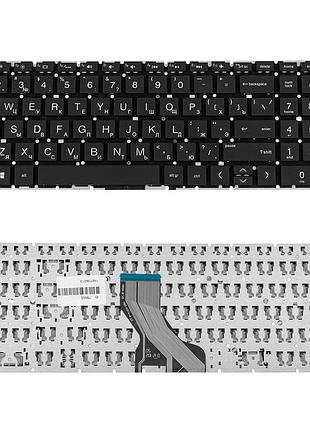 Клавиатура для ноутбука hp (250 g7, 255 g7 series) rus, black, без фрейма