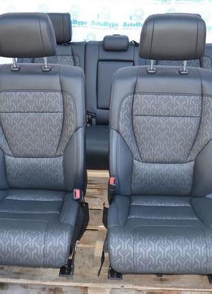 Водительское сидение с airbag toyota tundra 22- кожа черн, электро, подогрев (01) комплектом