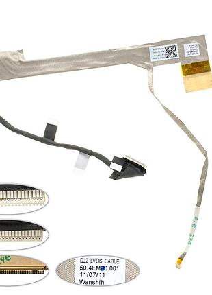 Шлейф матриці для ноутбука dell (inspiron: m5030, n5030), led, роз'єм під камеру (50.4em03.201)