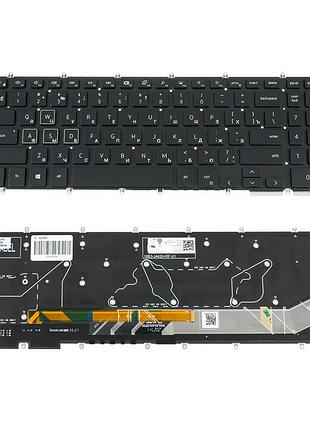 Клавіатура для ноутбука dell (gamming g: 3590, 5590) rus, black, без фрейма, підсвічування клавішrgb (оригінал)