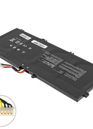 Батарея для ноутбука asus b41n1711 (кабель 50мм! rog strix: fx705gd, fx705dt, fx705dy series) 15.2v 4110/4240mah 64wh black