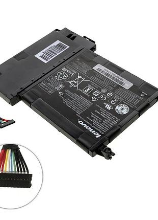 Оригінальна батарея для ноутбука lenovo l14s4p22 (ideapad: y700-15isk, y700-17isk) 14.8v 4050mah 60wh black