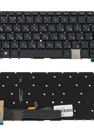 Клавиатура для ноутбука hp (elitebook x360: 1030 g8) rus, black, без фрейма