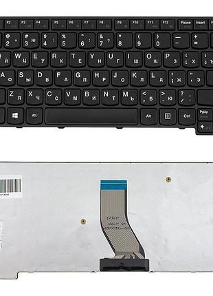 Клавіатура для ноутбука lenovo (ideapad: e40-30, e40-70), rus, black, без фрейма