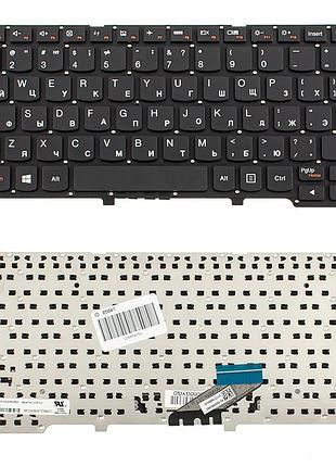 Клавіатура для ноутбука lenovo (ideapad 110s-11ibr) rus, black, без фрейма