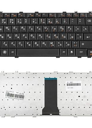 Клавіатура для ноутбука lenovo (ideapad: b460, v460, y450, y460, y550, y560) rus, black