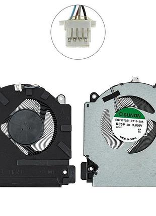 Оригинальный вентилятор для ноутбука hp victus 16-e (gpu fan), 60w, (кулер)