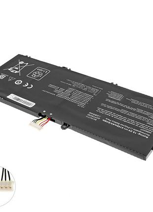 Батарея для ноутбука asus b41n1711 (кабель 25мм! rog strix: gl503vm, gl503vd, gl703vd, gl703vm series) 15.2v 4150mah 63wh black