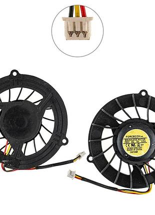 Оригинальный вентилятор для ноутбука dell studio 1450, 1457, 1458, dc 5v 0.5a, 3pin (forcecon dfs531205lc0t) (кулер)