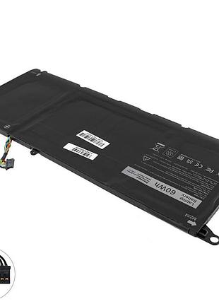 Батарея для ноутбука dell pw23y (xps 13 9360 series) 7.6v 7900mah black