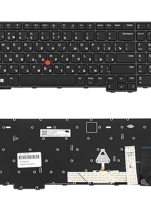 Клавіатура для ноутбука lenovo (thinkpad: l15 gen 4) rus, black