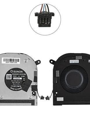 Оригинальный вентилятор для ноутбука dell (xps 17: 9700, 9710, precision: 5750, 5760), cpu