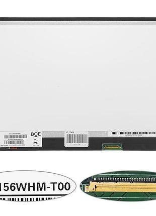 Матрица 15.6" nt156whm-t00 touch (1366*768, 40pin(edp), led, slim(вертикальные ушки), глянец, разъем справа внизу) для ноутбука