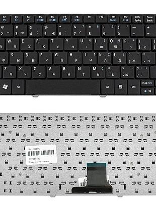 Клавіатура для ноутбука acer (as: 1420, 1810, 1820, one: 715, 721, 722, 751, 752, 753, ferrari one 200) rus, black