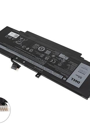 Оригинальная батарея для ноутбука dell 5y3t9 (latitude 9330, 9330 2-in-1, 9330 4jg2y) 11.55v 4113mah black