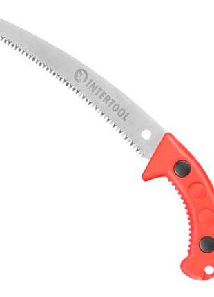 Ножівка садова intertool 255 мм x 7t x 1" x 3d (ht-3144)