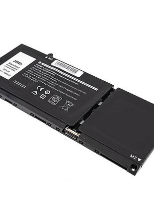 Батарея для ноутбука dell g91j0 (vostro 3511, 3515; inspiron 5418, 5515, 5518, 5415, 7415, latitude 3420, 3520) 11.4v 3300mah