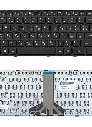 Клавіатура для ноутбука lenovo (ideapad 100-14ibd) rus, black