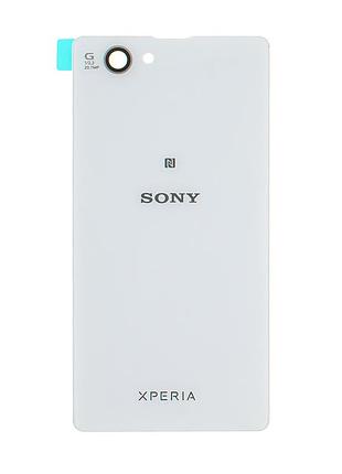Задня кришка для sony xperia z1 compact mini, d5503, white