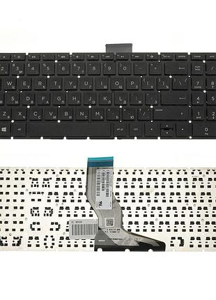 Клавиатура для ноутбука hp (250 g6, 255 g6 series) rus, black, без фрейма (оригинал)
