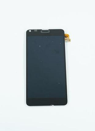 Дисплей для смартфона (телефона) nokia 640 lumiа, black (в сборе с тачскрином)(с рамкой)