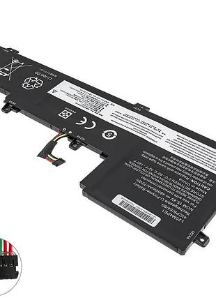 Батарея для ноутбука lenovo l20m4pe1 (ideapad 5 pro 16ach6, 5 pro 16arh7) 15.4v 4650mah 72wh black