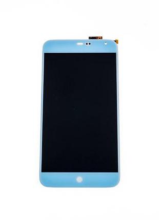Дисплей для смартфона (телефону) meizu mx3, white (у зборі з тачскріном)(без рамки)