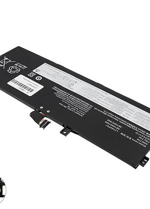 Батарея для ноутбуку lenovo l21l4pg1 (thinkpad: l13 gen 3, l13 g4) 15.36v 2995mah black