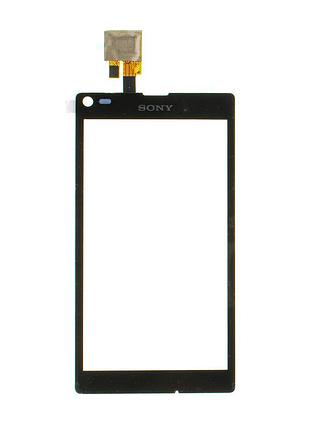 Тачскрин для sony c2104 s36 xperia l, c2105 s36h xperia l, black, оригинал