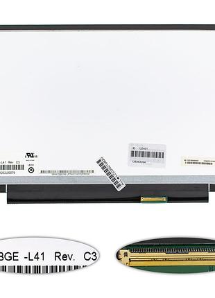 Матрица 13.3" n133bge-l41 rev. c3 (1366*768, 40pin, led, slim (без планок и ушек), глянец, разъем справа внизу) для ноутбука