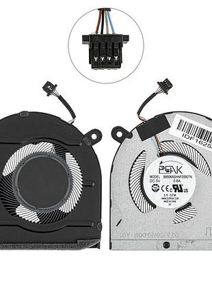Оригінальній вентилятор для ноутбука dell inspiron 15 plus 7510, 4pin (левый+правый) (0gjn2r+0cnnwf)